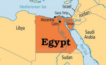 Bản đồ đát nước Ai Cập