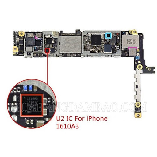 IPhone cũng sử dụng loại IC U2.  Vậy IC U2 trên iPhone là gì?