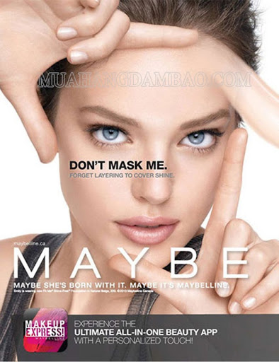 Slogan của Maybelline: