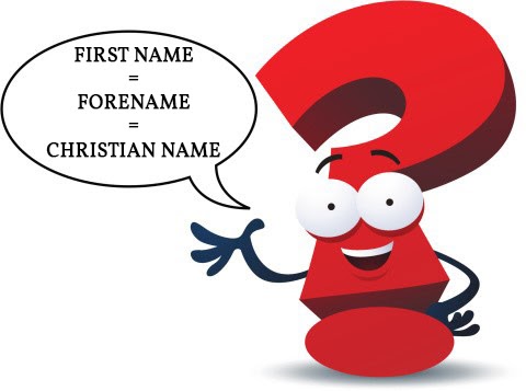 First name là gì?
