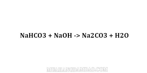 PT ion rút gọn NaHCO3 + NaOH