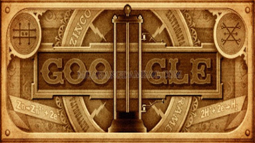 Google Doodle vinh danh Alessandro Volta
