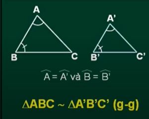 Thế nào là 2 tam giác đồng dạng? Tổng hợp lý thuyết và bài tập áp dụng