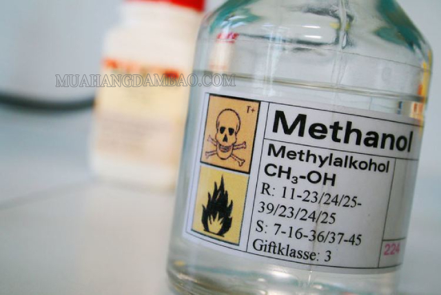 Methanol độc hại có thể gây tử vong