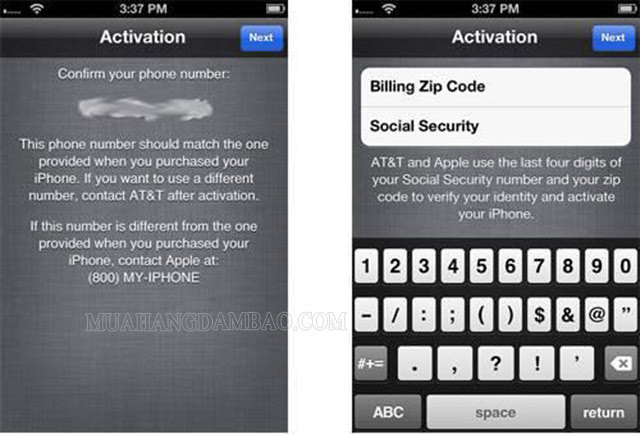 Mã zip iPhone là tính năng riêng của hãng Apple