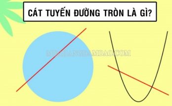 Cát tuyến của đường tròn