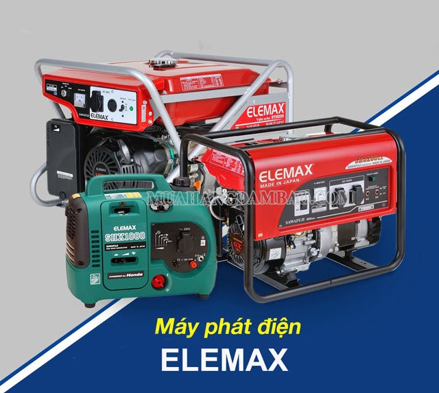 Máy phát điện Elemax có nguồn gốc xuất xứ từ đất nước Nhật Bản