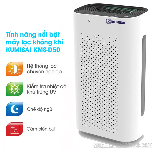  Kumisai KMS-D50 sở hữu rất nhiều tính năng hiện đại