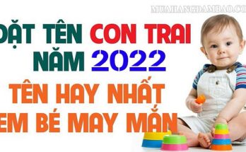 Những tên hay cho bé trai năm 2022 là gì?