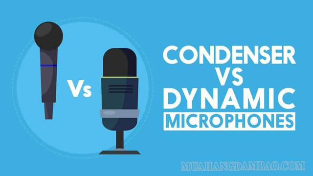Dynamic và Condenser có sự khác biệt về khả năng thu âm thanh