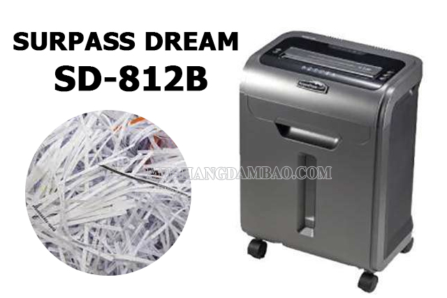 Những đặc điểm nổi bật của máy hủy giấy Surpass Dream SD-812B