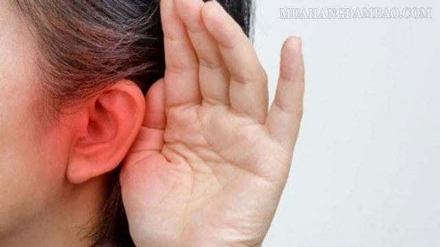 Nếu phần da ở tai bị đỏ lên thì bạn đang bị nóng tai