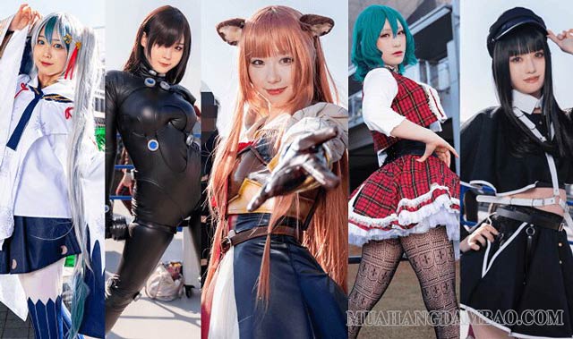 Với cosplay, bạn chỉ cần chú trọng đến phần trang phục