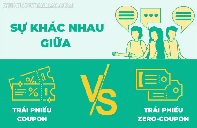 Trái phiếu coupon và zero coupon khác nhau về nhiều phương diện