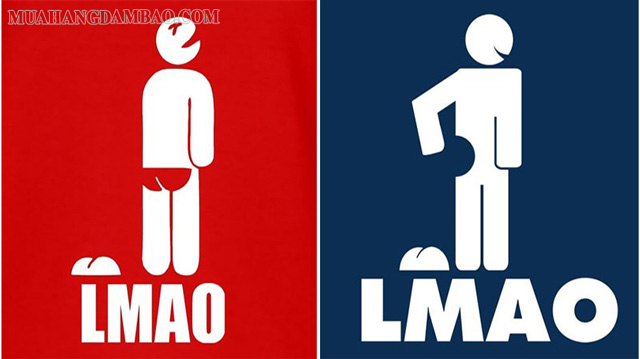 Lmao có nghĩa đen là cười rớt cả mông