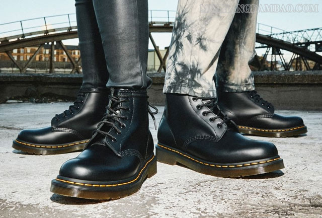 Giày original của Dr.Martens có chất liệu bền chắc, đường may tỉ mỉ