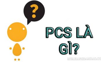 PCS là thuật ngữ được dùng trong khá nhiều lĩnh vực khác nhau