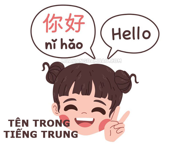 Họ tên trong tiếng Việt có thể dịch sang tiếng Trung