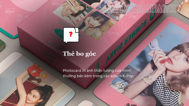 Rất nhiều các bạn gen Z yêu thích thẻ bo góc idol