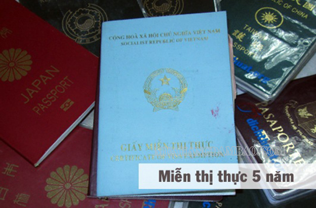 Miễn thị thực 5 năm được phép nhập cảnh và lưu trú tối đa 90 ngày