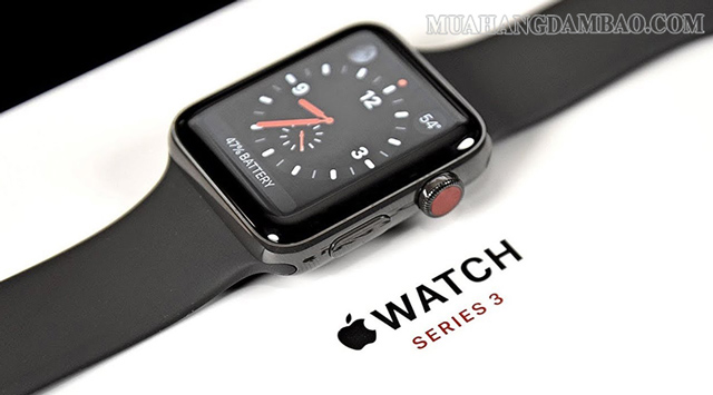 Apple Watch series 3 được tích hợp eSim với công nghệ LTE