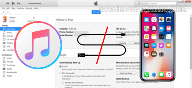 Có nhiều nguyên nhân dẫn đến tình trạng iTunes không tiếp nhận iPhone