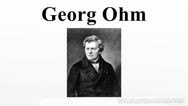 Georg Ohm chính là người phát hiện ra định luật ôm