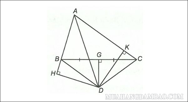 Chứng minh: BH = CK.