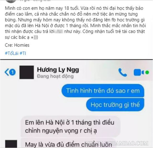 Bài đăng về đại học trăm mâm