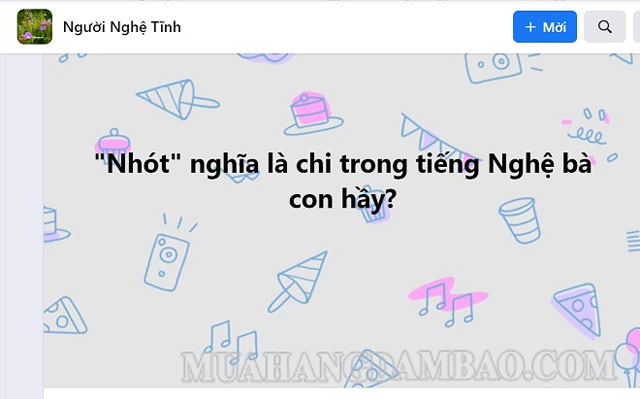 Nhót trong tiếng Nghệ An có thể hiểu theo 6 nghĩa khác nhau