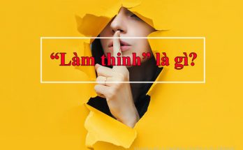 “Làm thinh” - im lặng, làm như không biết