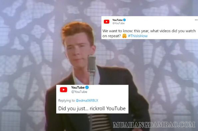 Rick roll trở nên cao trào sau sự kiện 1/4/2008 của Youtube