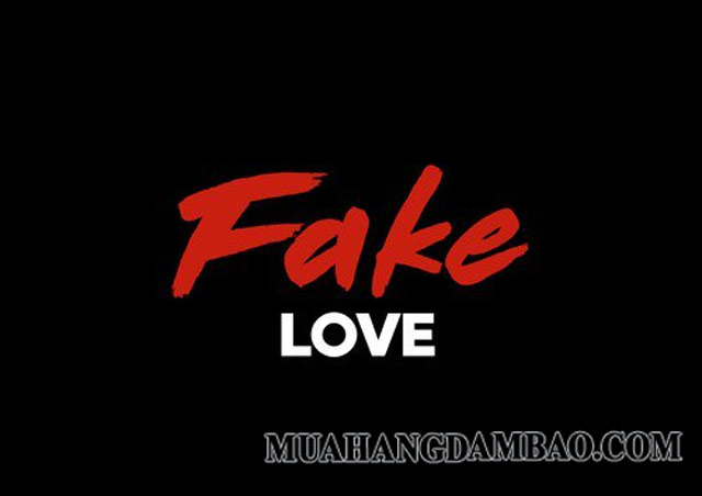 Fake love là tình yêu giả dối, không có thật khiến người khác đau khổ