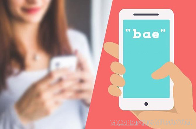 Bae - diễn đạt tình cảm ngọt ngào, thân mật hơn