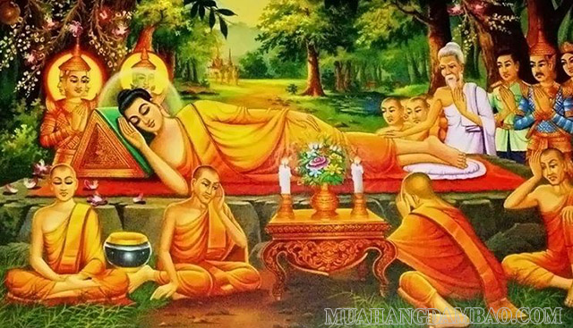 Hình ảnh Đức Phật niết bàn