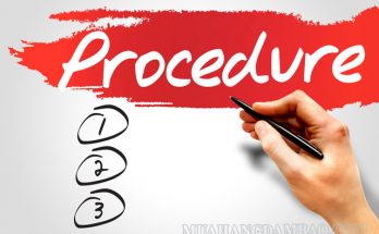 Trong tiếng Anh, procedure có nghĩa là quy trình