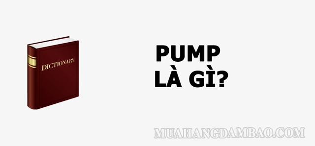 Pump là từ ngữ thông dụng trong tiếng Anh