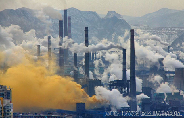 Lưu huỳnh gây tình trạng ô nhiễm môi trường