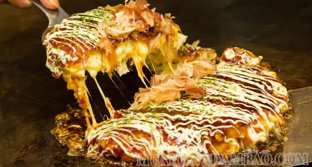 Okonomiyaki - Món ăn dành cho ngày mưa lạnh