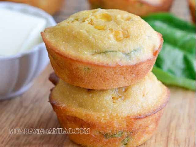 Bánh muffin bắp là một món ăn sáng đầy dinh dưỡng cho gia đình