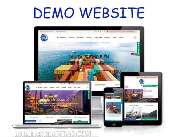 Demo trang web cho phép người dùng trải nghiệm thử