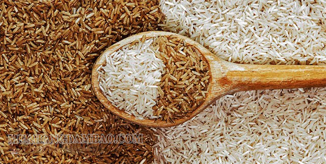 Nên ăn gạo lứt và gạo trắng đan xen