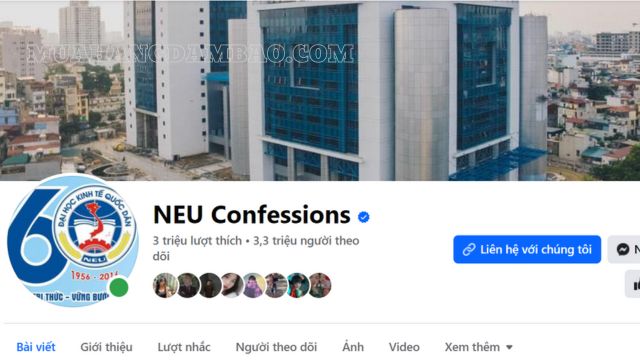 NEU Confession là trang Confession trên Facebook hot nhất hiện nay