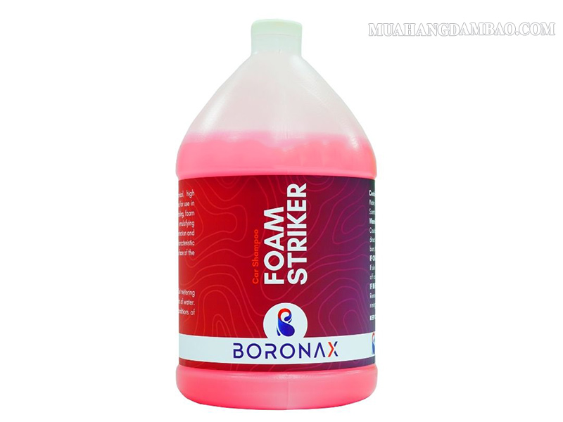 Nước tẩy rửa xe Boronax Foam Striker