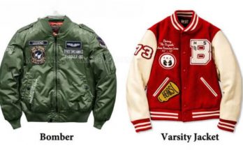 Phân biệt hai loại áo Bomber và Varsity dựa trên một số đặc điểm chi tiết