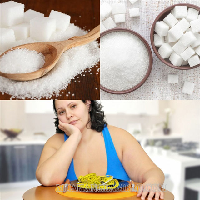 Sử dụng quá nhiều đường sẽ làm tăng cân, béo phì
