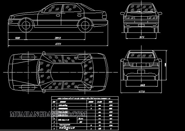 Autocad ứng dụng trong thiết kế ô tô