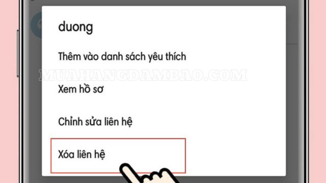 Xoá bạn bè trên Skype